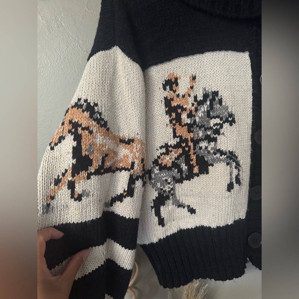 Pilcro Black Knit Sweater - Picture 2 of 5
